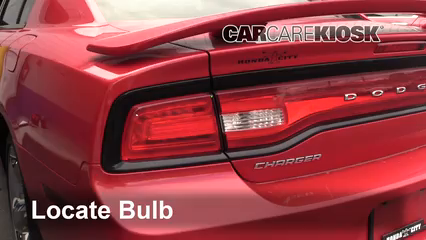 2012 Dodge Charger RT 5.7L V8 Éclairage Feux de position arrière (remplacer ampoule)